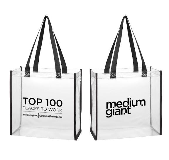 Top 100 Places to Work and Medium Giant Tote Bags